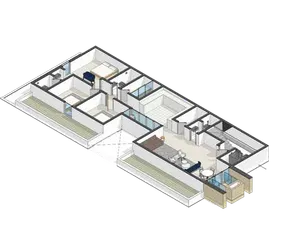 Villa Type F1 layout