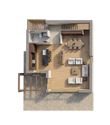 The Field Villa layout