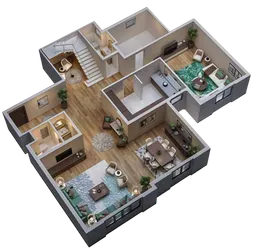 Penthouse layout