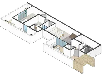 Villa Type F1 layout